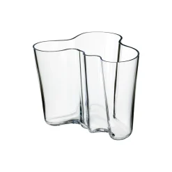 Alvar Aalto vase 16 cm, clear