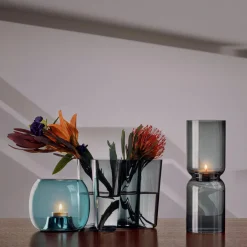 Alvar Aalto vase 16 cm, dark grey