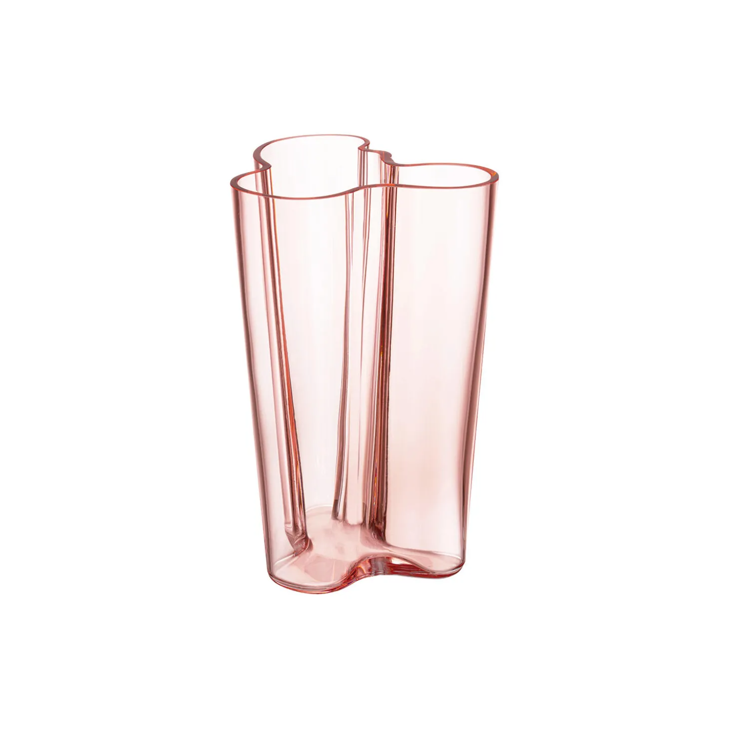 Alvar Aalto vase 25 cm, salmon pink