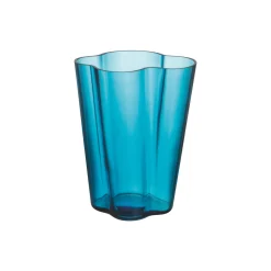 Alvar Aalto vase 27 cm, turkis
