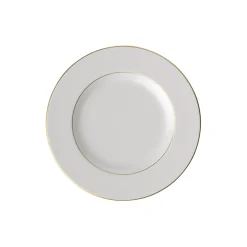 Anmut Gold Middagstallerken Ø 28 cm, hvid/guld