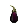 Aubergine glasfigur, lilac
