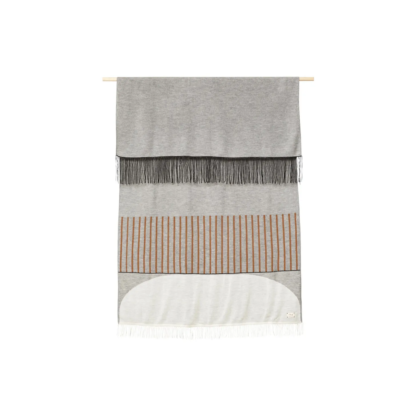 Aymara Throw, grey