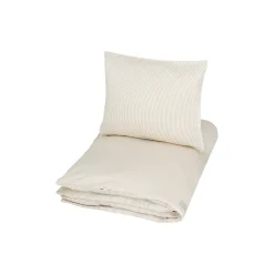Baby sengetøj, classic stripes camel