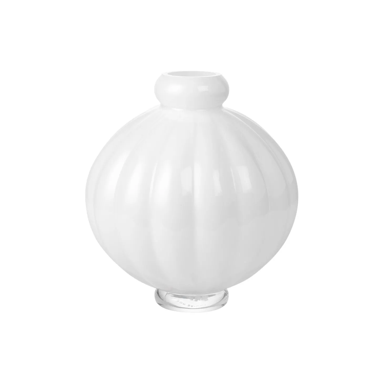 Balloon vase 01, opal white