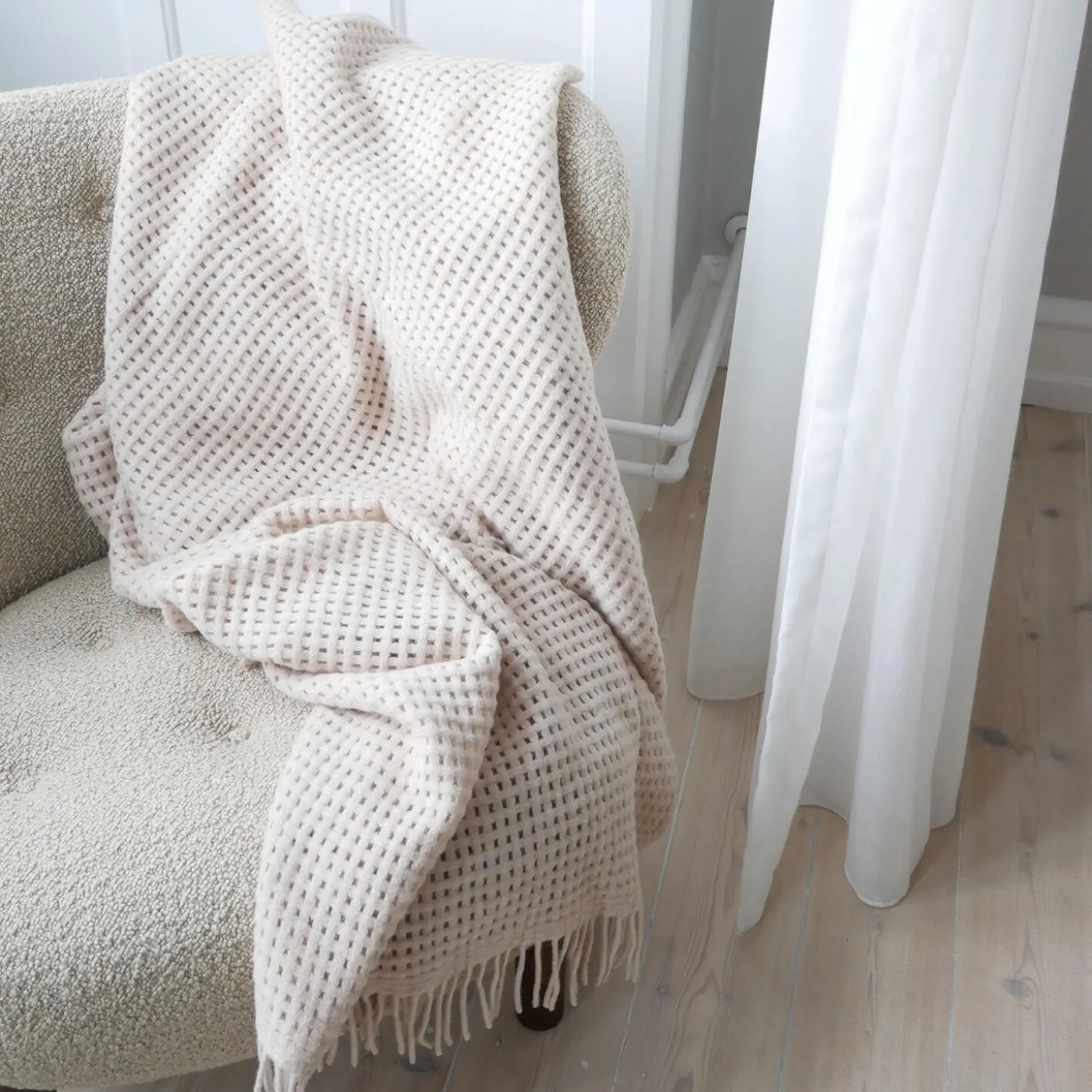 Basket plaid, beige
