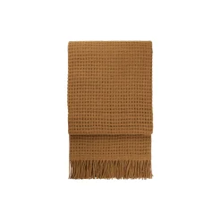 Basket plaid, camel