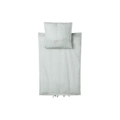 Bed Linen Baby, floral stripe