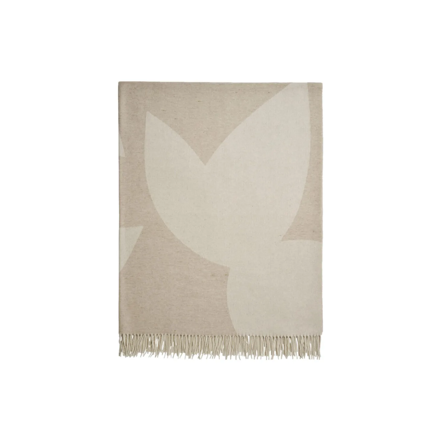 BIG LOTUS Throw, shades of nature