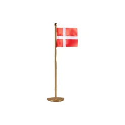 Bordflagstang, messing