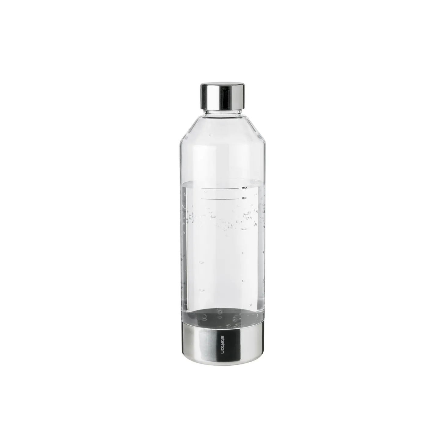 Brus flaske til kulsyremaskine, clear/steel