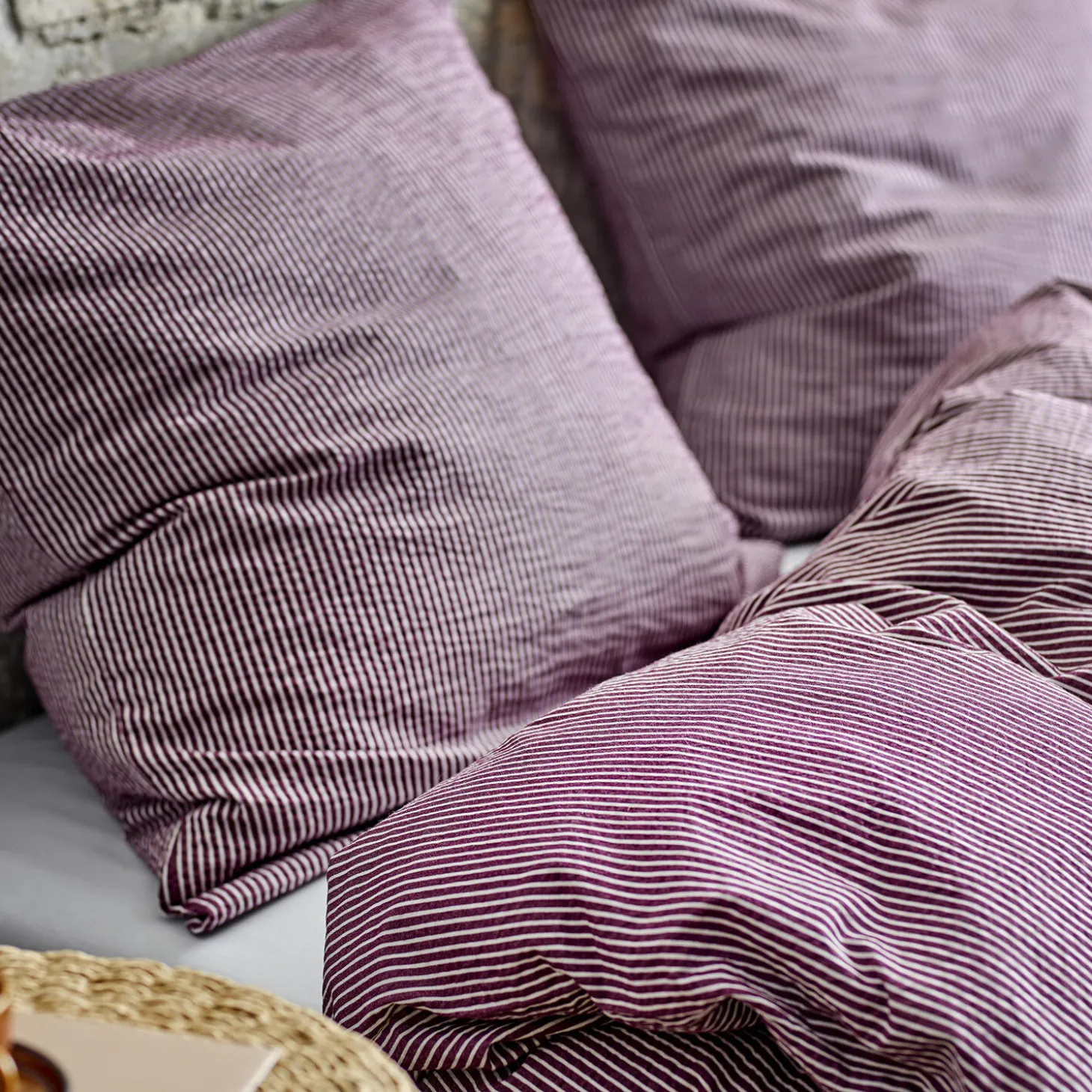 Cheerful sengetøj, purple