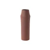 Clay vase 32 cm, terracotta