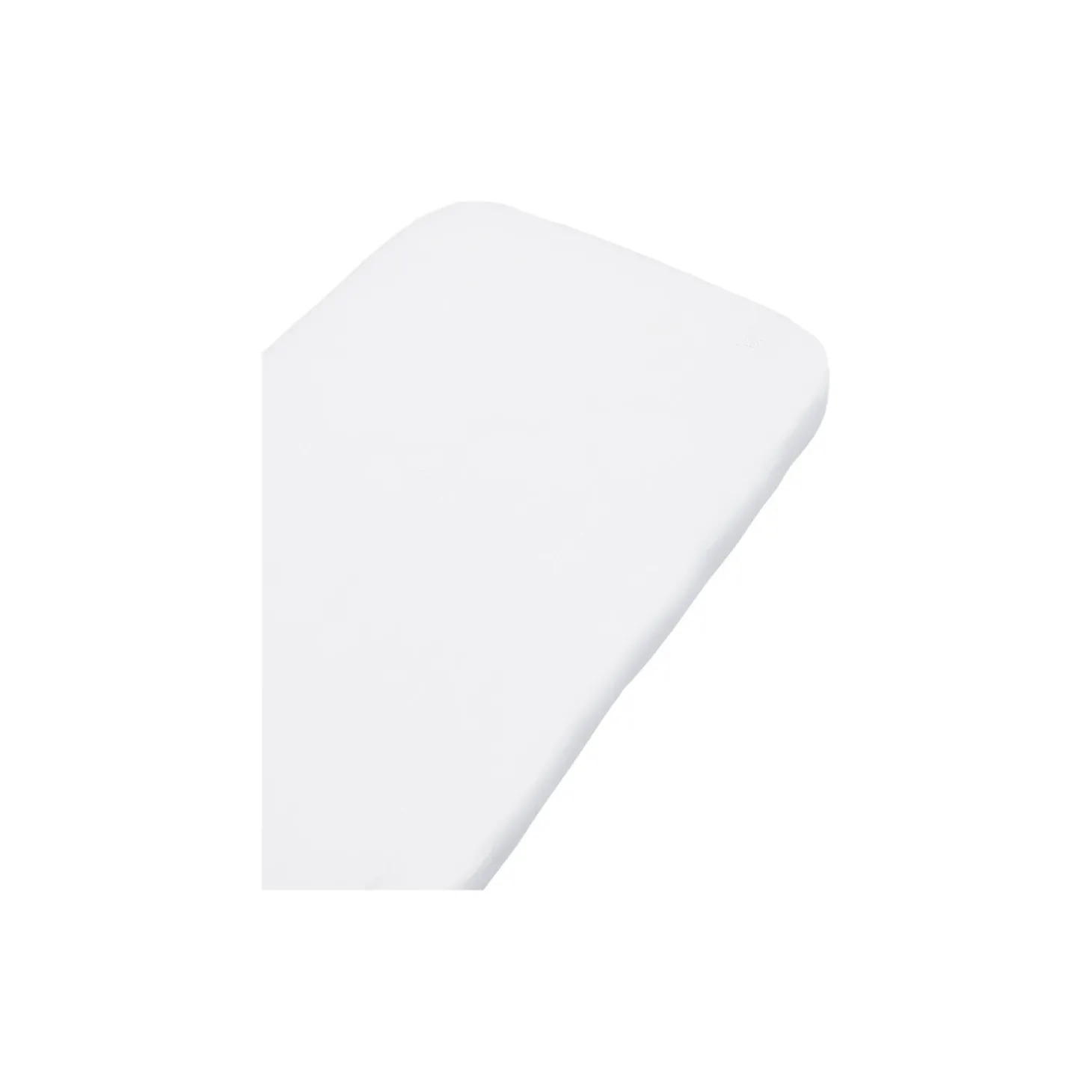 Clove faconsyet lagen, simply white