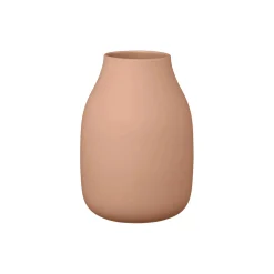 COLORA Vase Stor, amber brown
