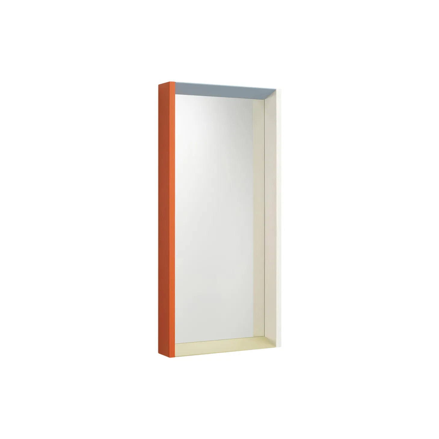 Colour Frame Mirror Medium, blue/orange