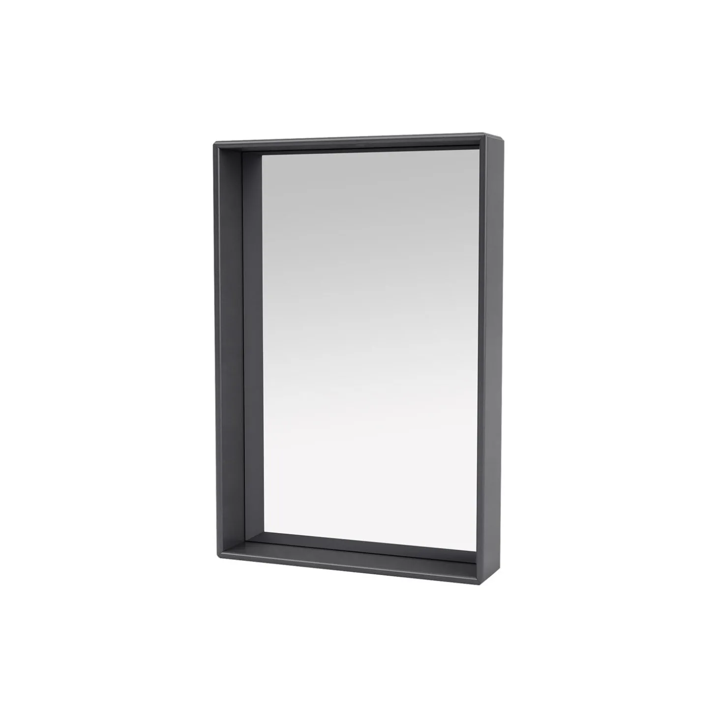 Colour Frame Mirror SHELFIE (SPB1208K), 36 coal