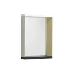 Colour Frame Mirror Small, neutral