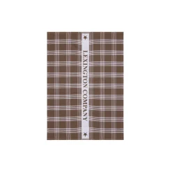 Cotton Terry Kitchen Towel, stone/white