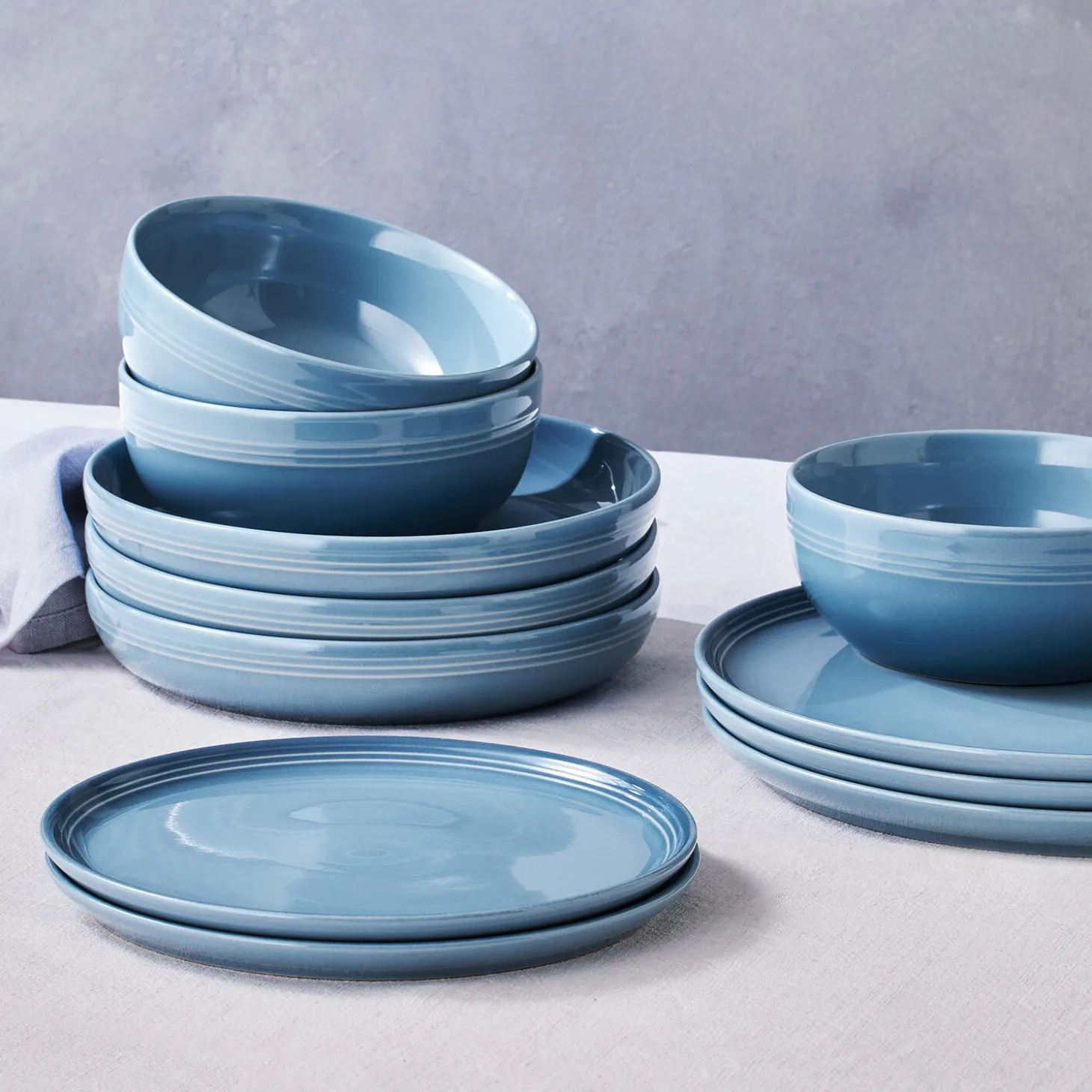 Coupe frokosttallerken 22 cm, chambray