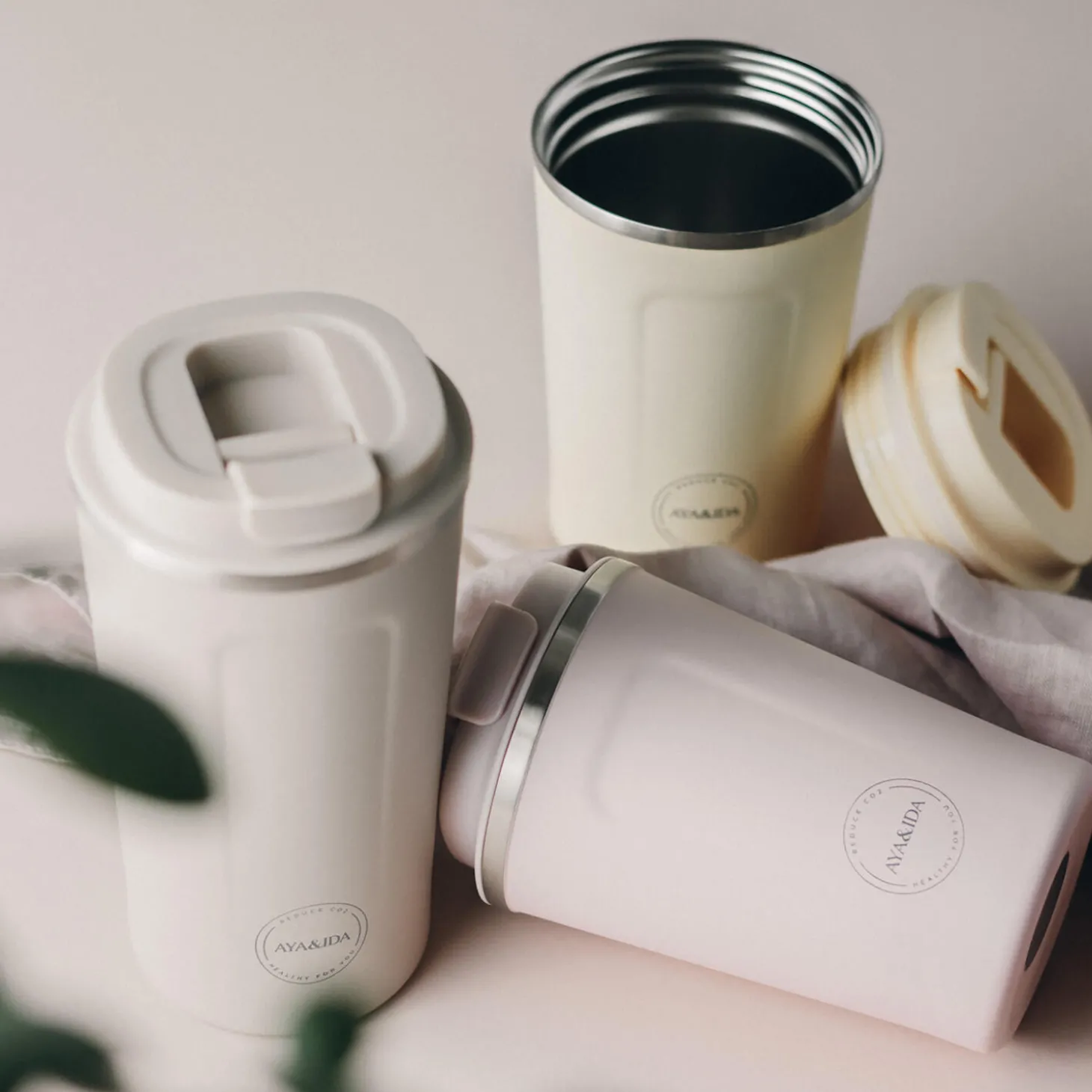 CUP2GO, soft rose