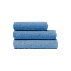 DAMASK TERRY håndklæde, bright blue