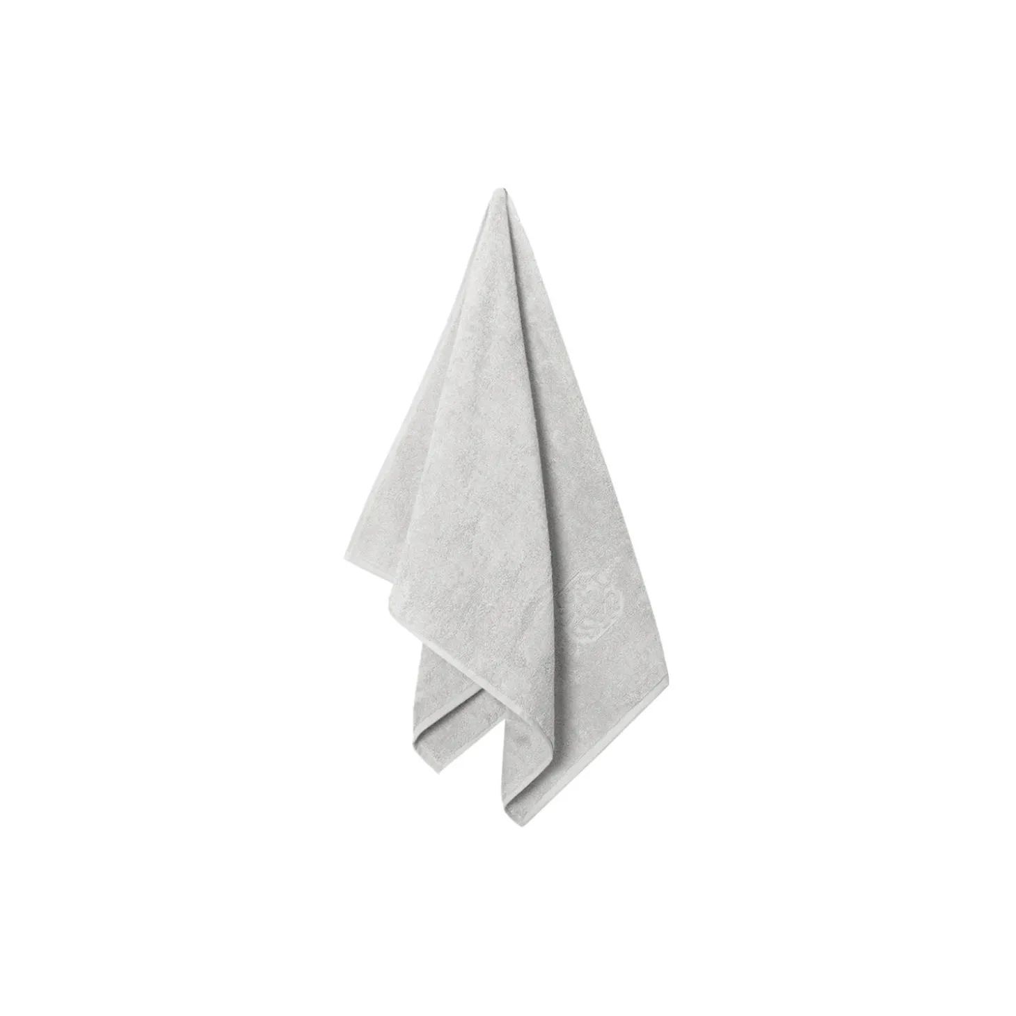 DAMASK TERRY håndklæde, platinium grey