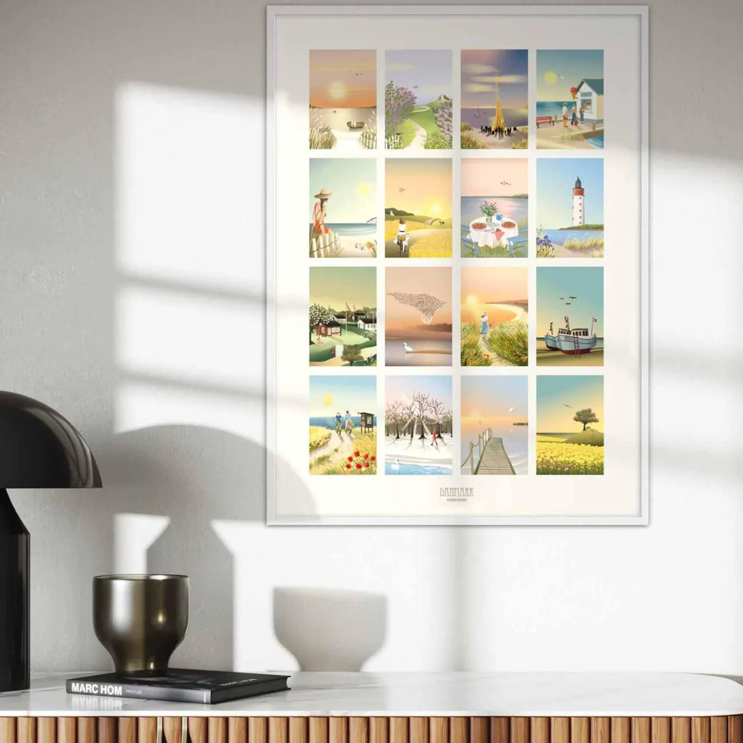 Danmarksmotiver #2 plakat