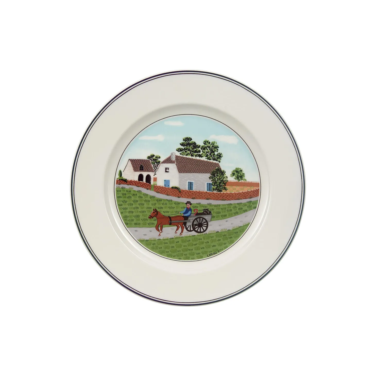 Design Naif tallerken Ø 21 cm, farmer