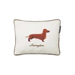 Dog Pillow, lt beige multi