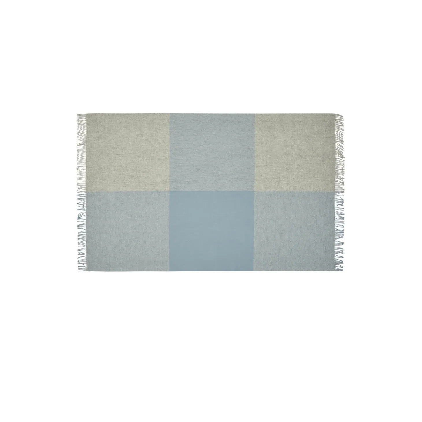 Drejø plaid, 05206 aqua