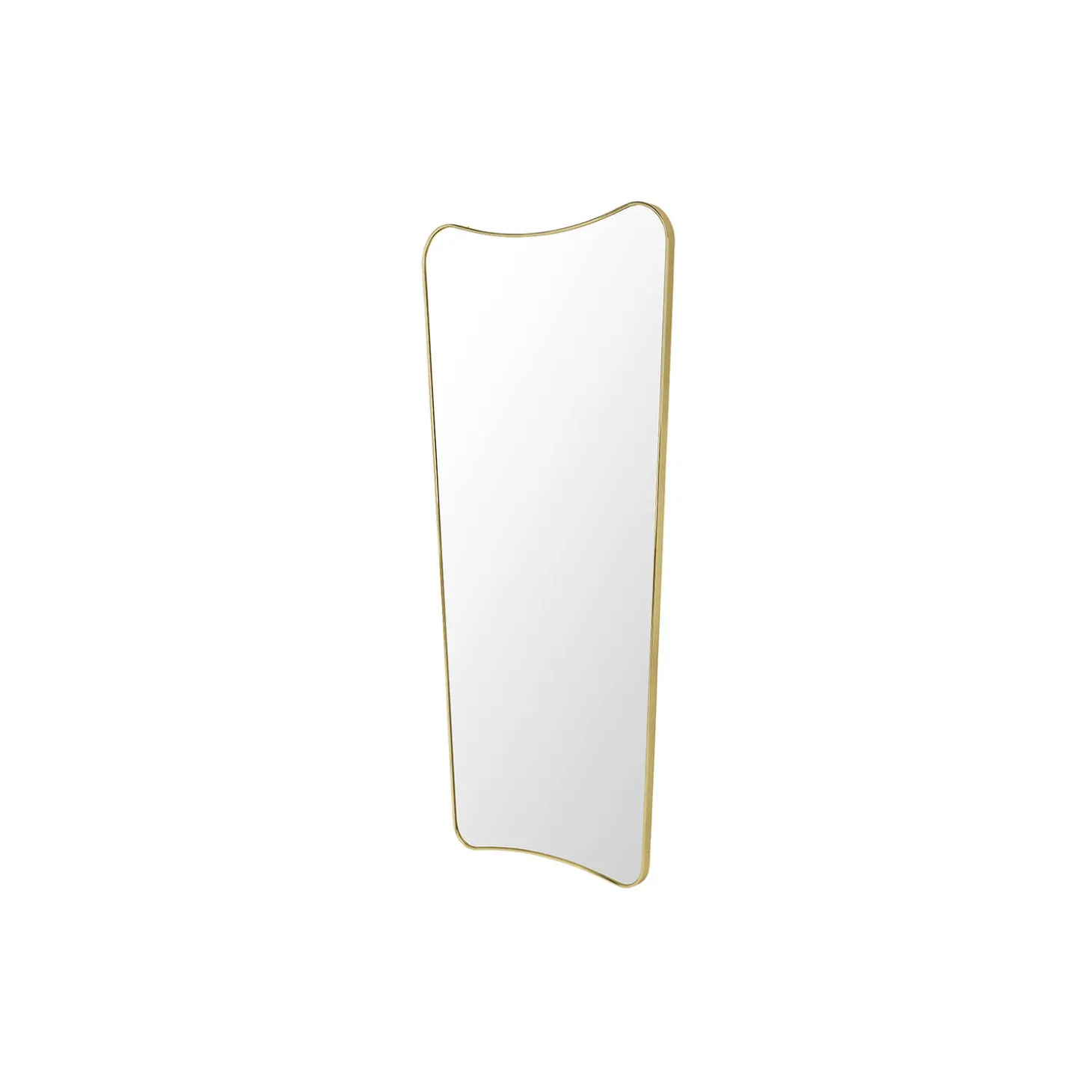 F.A. 33 Wall Mirror, polished brass
