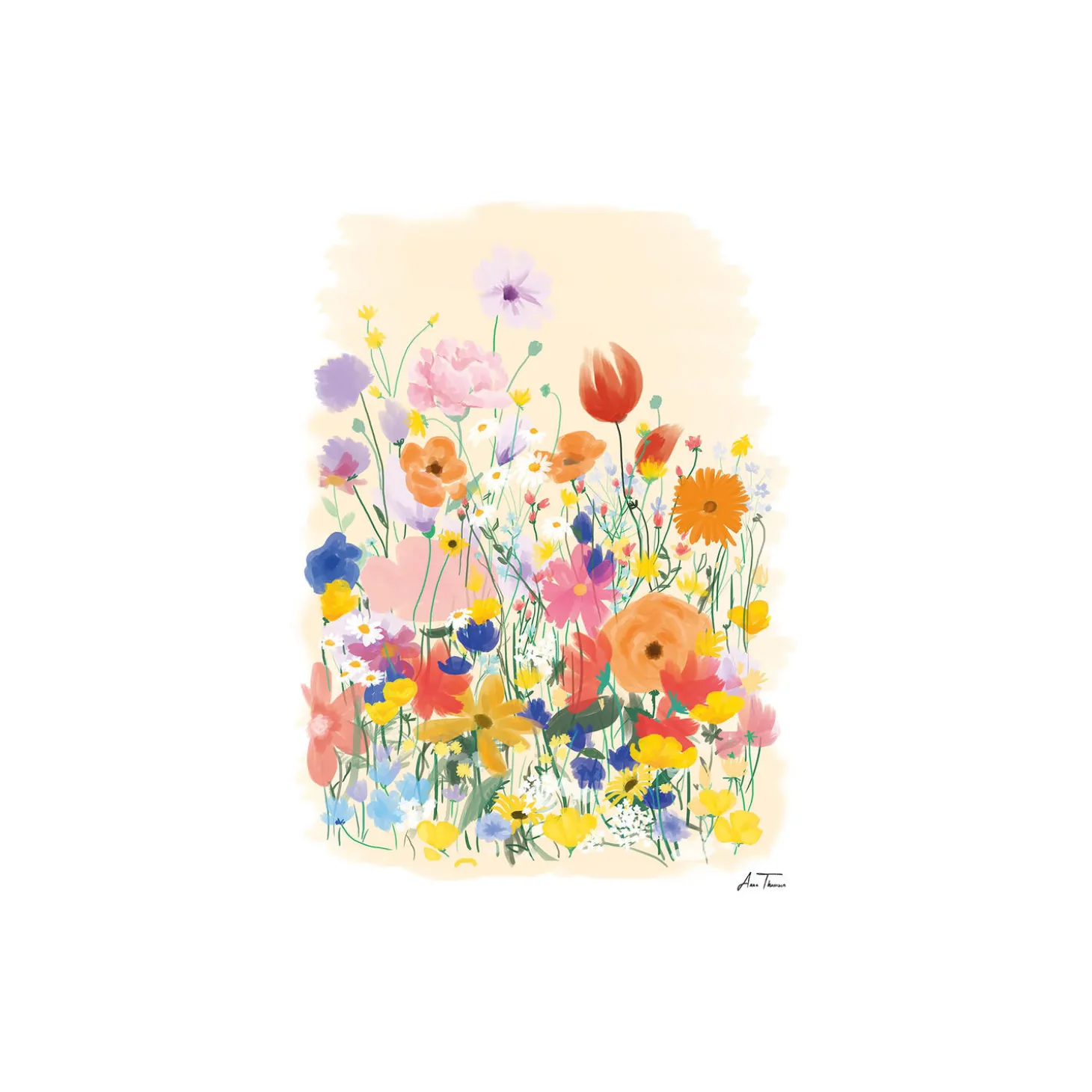 Flower Field No 1