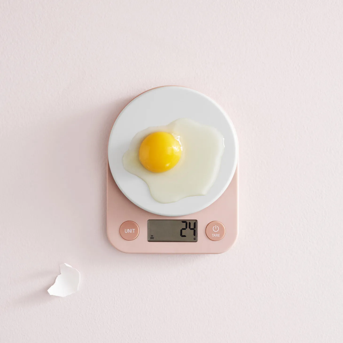 FOODIE køkkenvægt, light rose