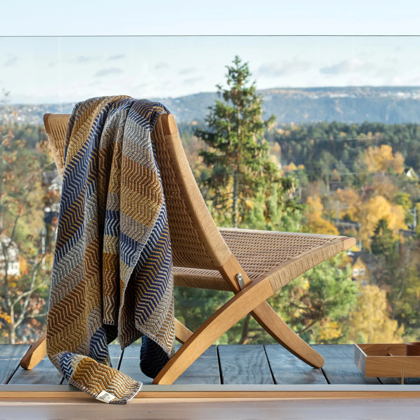 FRI Throw, november view