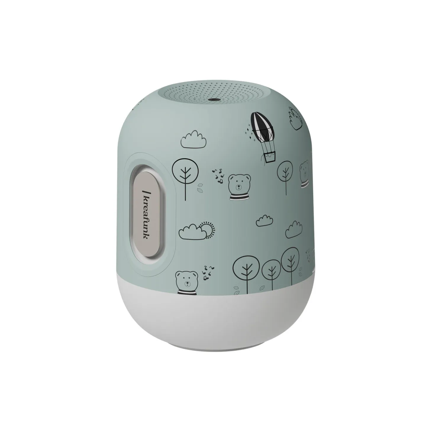 Glowie Bluetooth højttaler og lampe, dusty green