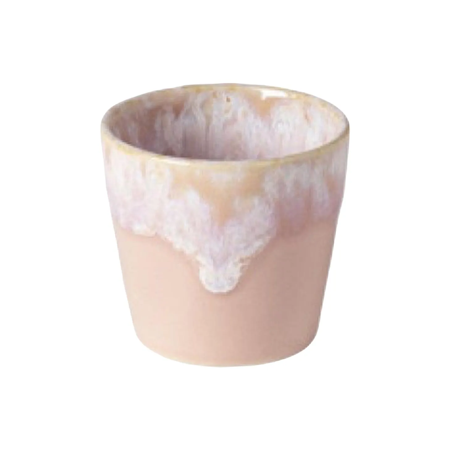 Gres espressokop, rosa