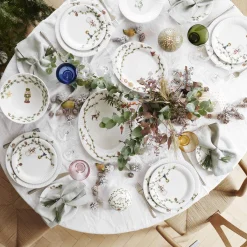 Hammershøi Christmas ovalt bordfad