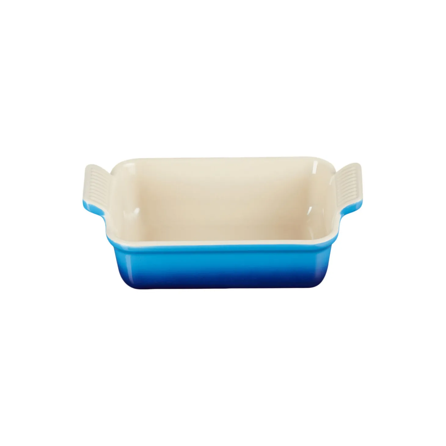 Heritage rektangulært fad 19 cm, azure blue