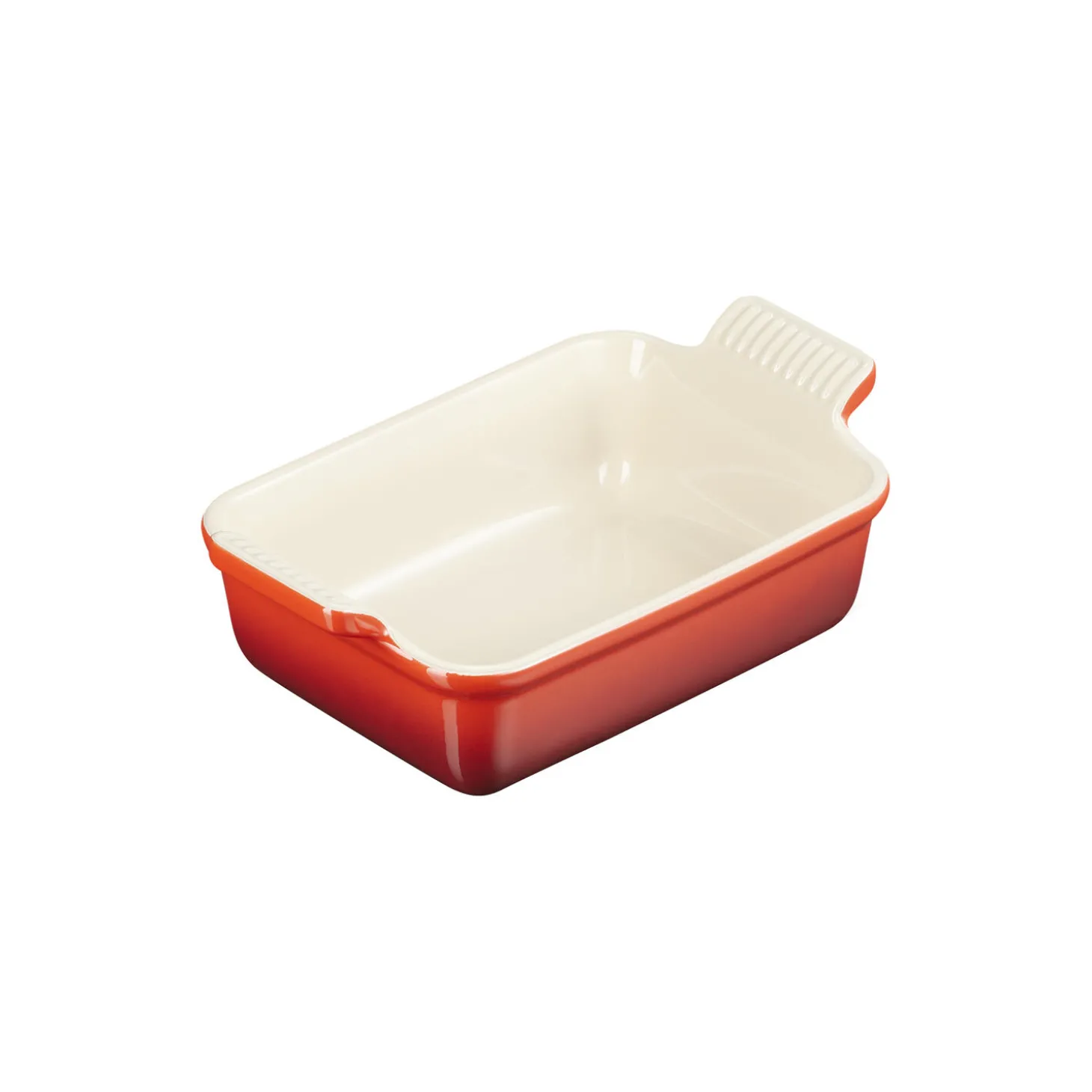 Heritage rektangulært fad 19 cm, cerise