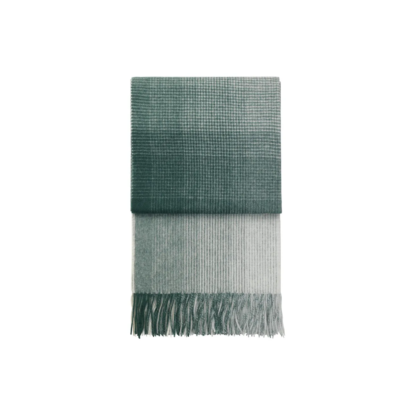 Horizon plaid, evergreen