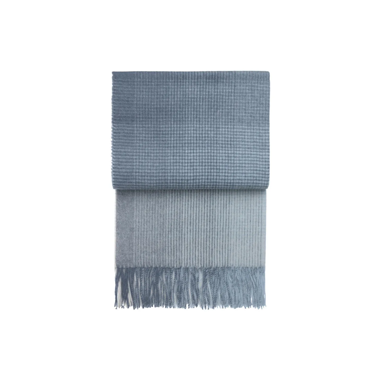 Horizon plaid, midnight blue