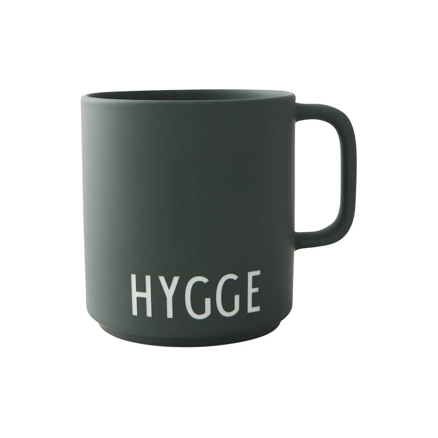 HYGGE favoritkop med hank, dark green