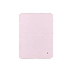 Icons Baby Signature Star Organic Cotton Throw, pink/white