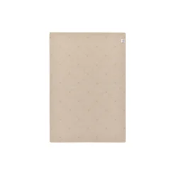 Icons Baby Signature Star Recycled Wool Throw, beige/white
