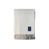 Icons CheckedRecycledWoolThrow, white/beige/grey