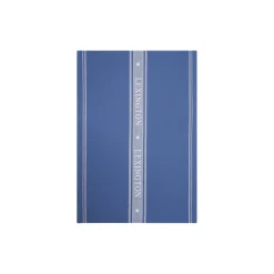 Icons Cotton Jacquard Star viskestykke, blue/white
