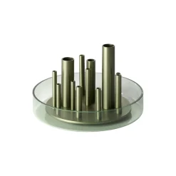 Ikeru™ vase low, forest green