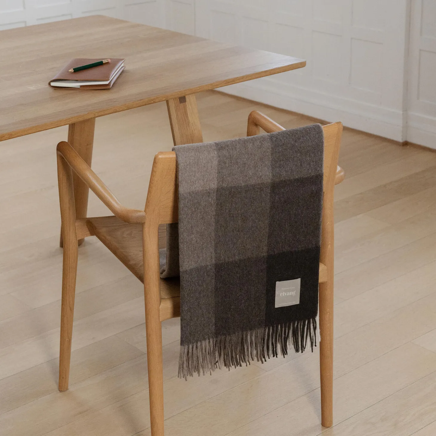 Inca Stones plaid, brown