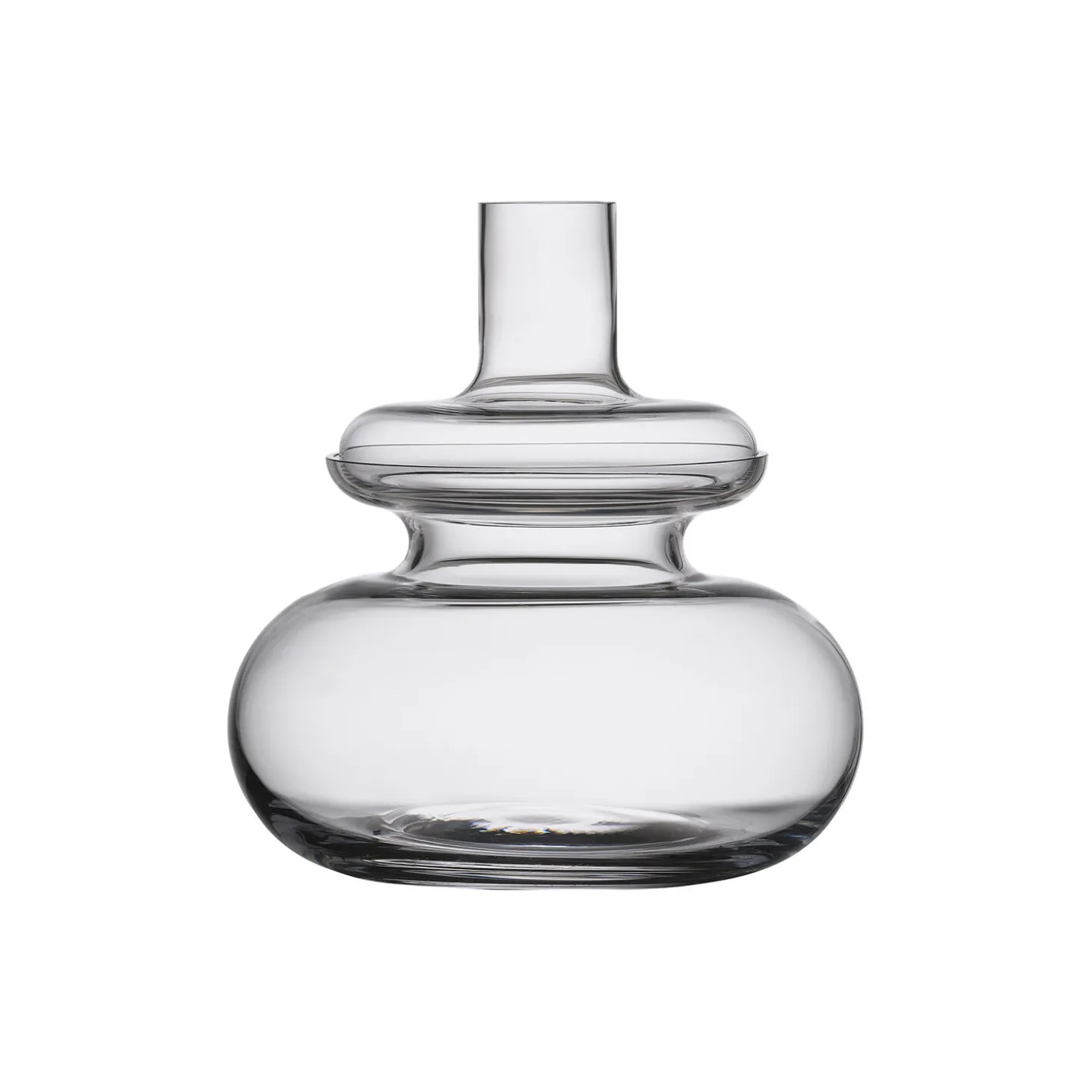 Inu vase, pure clear